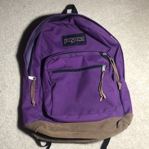 Plum Jansport Backpack